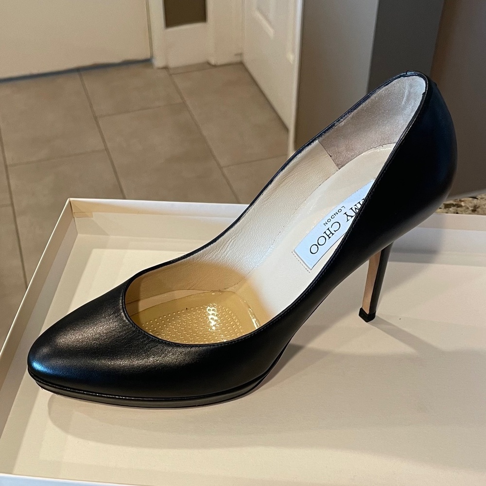 Authentic Jimmy Choo Aimee Heels Size 38.5